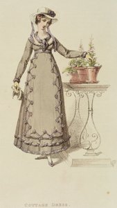 Landhauskleid, aus Ackermanns Repository of Arts, September 1820